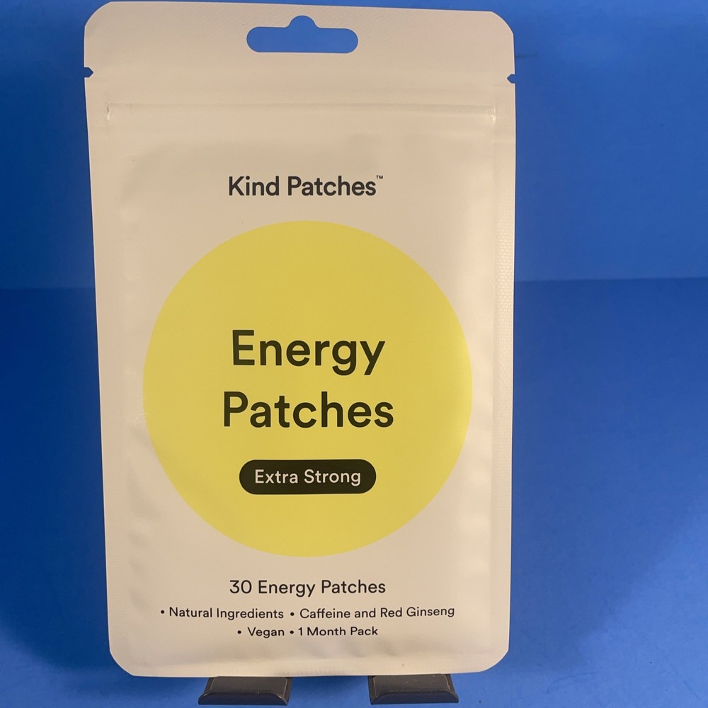 Energy Patches by Kind Patches for Unisex – 30 Count Patches natural ingredients