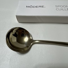 Modere Gold Or Yellow Spoon Cuillere Limited Edition NIB Live Lean Live Clean