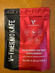 Vital Health: V-THERMOKAFE Gourmet Dark Roast Coffee (Dietary Supplement) 5.30oz