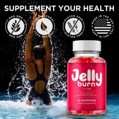 (2 Pack) Jelly Burn ACV Gummys 1000MG JellyBurn Vitamin Supplement 120 Gummies