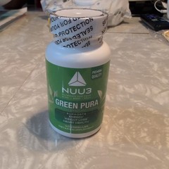 NUU3 Green Pura Green Tea Extract 300mg 60 Capsules Antioxidant EXP 01/2028