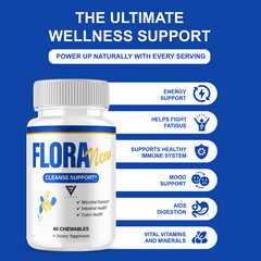 (3 Pack) Floranew Cleansed Gummies, Flora New Daily Supplement (180 Gummies)