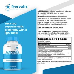 Nervalis Capsules, Max Strength, Nerve alis Nerve Health Supplement (2 pack)