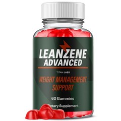 (1 Pack) Leanzene Keto ACV Gummys 1000MG Lean Zene Vitamin Supplement 60 Gummies