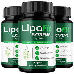 (3 Pack) Lipofit Extreme Capsules For Weight Loss, Lipo Fit Fat Burner (180ct)