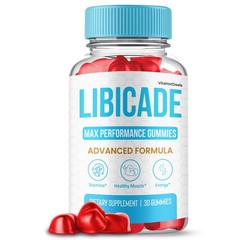 Libicade Gummies, Max Performace, Libi cade Natural Supplement (10 Pack)