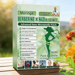 Moringa Berberine 10 In 1 Advanced Nano Microneedle Patch For Weight Loss