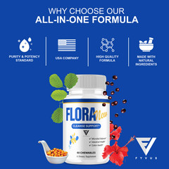 (3 Pack) Floranew Cleansed Gummies, Flora New Daily Supplement (180 Gummies)