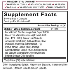 Force Factor ProbioSlim Probiotic Supplement Weight Loss – Unisex (120 Capsules)