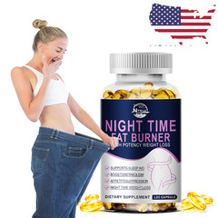 Night time Burn Fat Lose Weight Fast Appetite Suppressant Slimming 120 Capsule