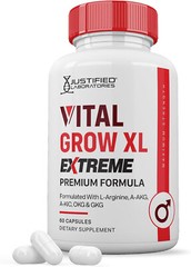 Vital Grow XL Extreme Pills 1600MG Premium Formula Proprietary Blend for Men
