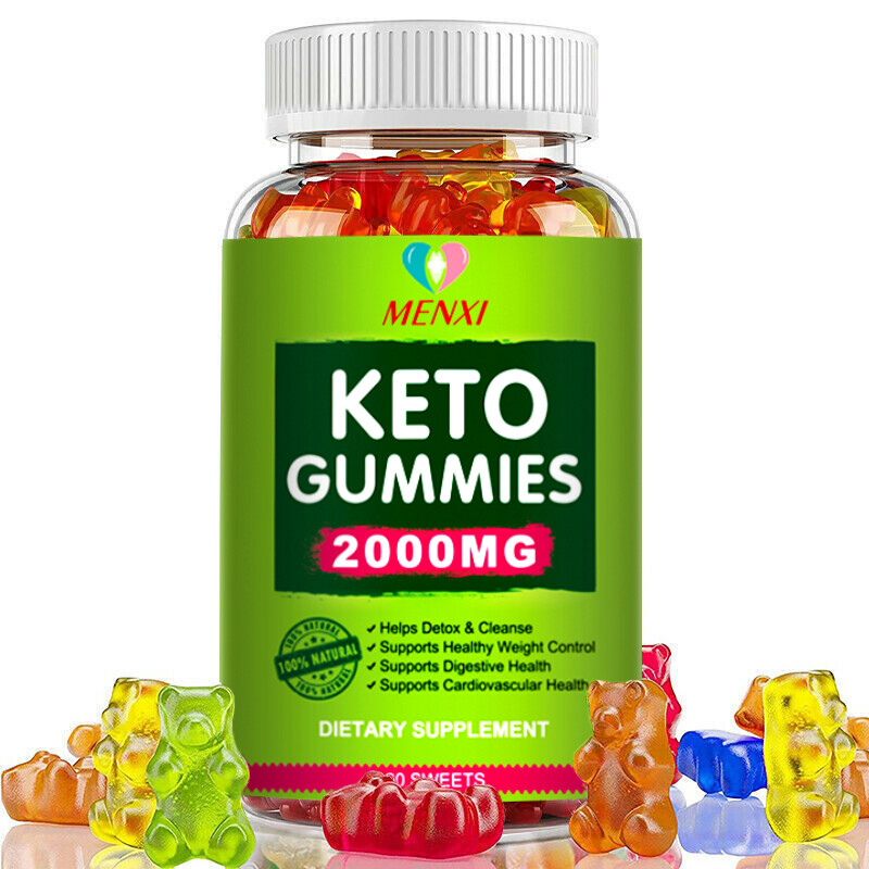 Keto BHB Gummies Exogenous Ketones – Sugar-Free Weight Loss Energy Boost 60pcs