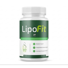 LipoFit Capsules Vegan GMO-Free Supplement, 60 Capsules, Exp 01/2028, 3 Bottles
