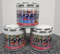Lot of 3, EHPlabs Oxyshred Cosmic Blast 33 Servings 5.82oz/each EXP 11/2028