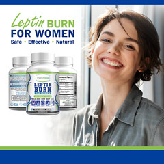 Leptin Burn for Women Diet Pills – Weight Loss, FAT BURNER, Appetite Suppressant
