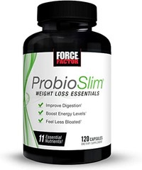 FORCE FACTOR ProbioSlim – Digestive & Weight Support, 120 Capsules for Men/Women