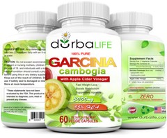 3 X GARCINIA CAMBOGIA 95% HCA + APPLE CIDER VINEGAR 3000mg 180 Pills Weight Loss