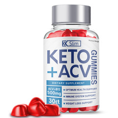 XSlim Keto ACV Gummies, X Slim Keto Gummies Maximum Strength Official (1 Pack)