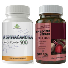 Ashwagandha Root Immune Support Apple Cider Vinegar Beet Root Weight Management