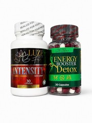 Luze Fit Intensity Dietary Supplement 30 Cap & Energy Booster Detox 30 Cap