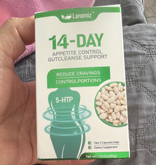Lanomiz 5-HTP Appetite Control Weight Loss Dietary Supplement 60 Capsules 14D
