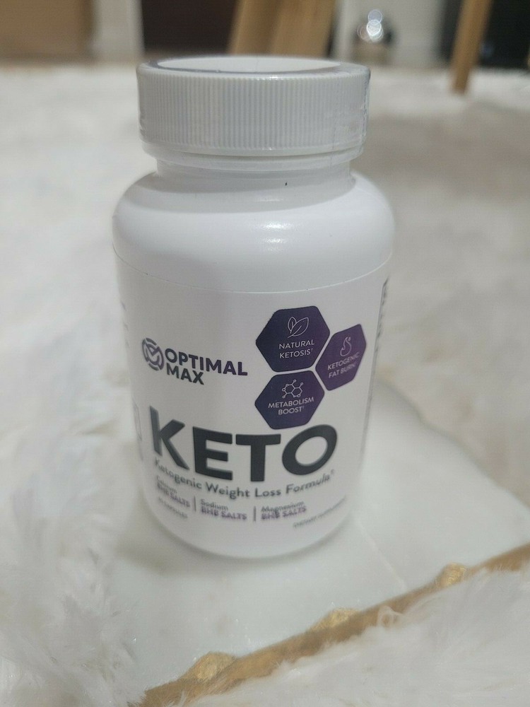Optimal max keto ketogenic weight loss formula 60 capsules. FREE SHIPPING