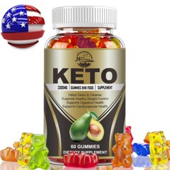 Keto Gummies Diet Weight Loss 60ct Night Time Fat burner Appetite Suppressant US