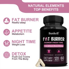 Women&rsquo;s Night Fat Burner Weight Loss Hunger Suppressant