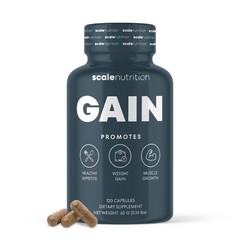 Natural Appetite Booster Pills – Weight Gain Support Supplement with Ginger,