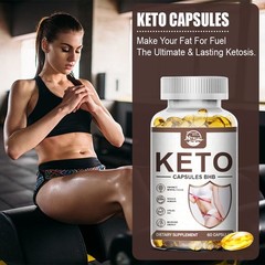 Ketogenic capsules help control appetite improve metabolism and burn fat 60pcs