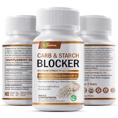 CARB & Starch Blocker Tablets Diet Cheat 60 Pills Rapid Weight Loss Reduce Belly