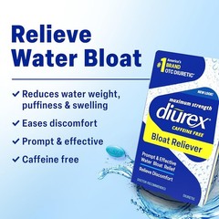 Diurex Max Water Pills Gentle Diuretic Caplets 24 Count