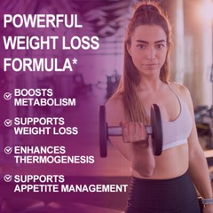 Natural Weight Loss Belly Fat Burner Best Diet Pill That Work Fast for Men Women