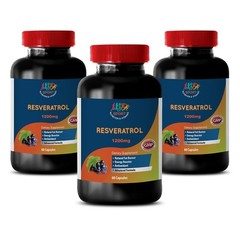 anti aging skin care – RESVERATROL SUPREME 1200mg – Metabolism Enhancer – 3 Bot