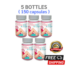 5x 7 Days Slim Hip & Legs Herbal Supplements Perfect Shape 30 Capsules