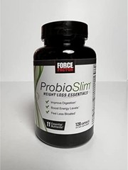 FORCE FACTOR ProbioSlim – Digestive & Weight Support, 120 Capsules for Men/Women