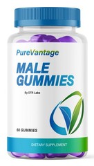 Pure Vantage Male Gummies, Purevantage Gummy for Men 60CT Libido Stamina Support