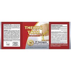Lemon Lean Weight Loss Diet Pills & Thermo Trim Fat Burner Dietary Supplements