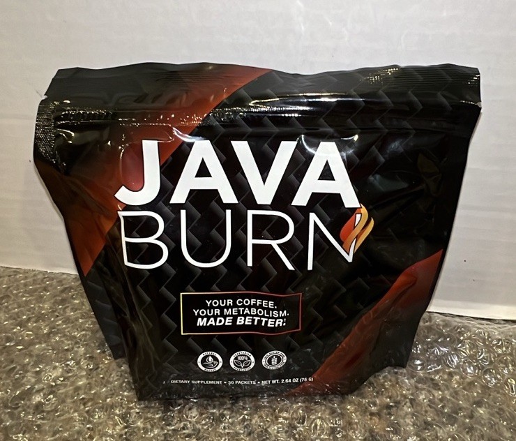 JAVA BURN Dietary Supplement Weight Loss 30 Pack Coffee Additive Exp 07/2026 NEW