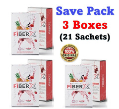 3x Renatar Fiber X Natural Detox Weight Loss Organic Prebiotic Phytonutrients