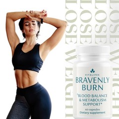 (1 pack) Bravenly Burn Capsules- Extreme Formula For Metabolism and Weight Loss