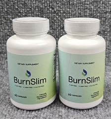 2 PK BurnSlim Adv. Energy & Fitness Supplement Burn Slim 120 Capsules Exp 11/27