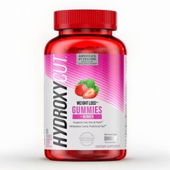 Hydroxycut Weight Loss Gummies for Women + Hair Skin & Nails, Strawberry, 90 CT