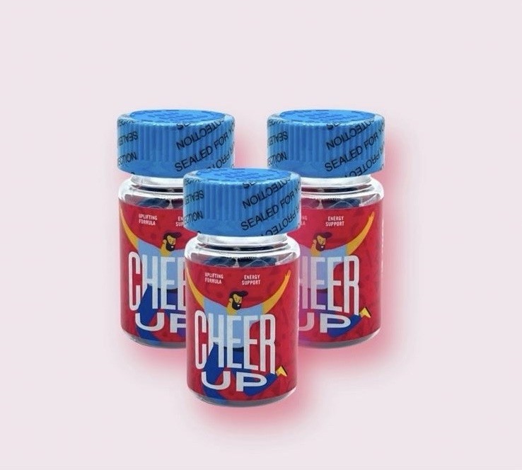 CHEER UP Capsules 20 counts (3 Bottle Pack) **New**