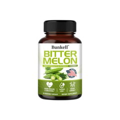 Bitter Melon Capsules 10:1 Extract,1000 mg Strength,Vegan Caps Weight Control