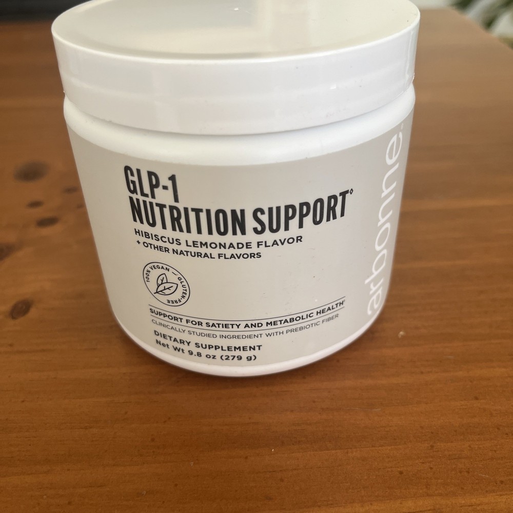 NEW Arbonne GLP Hibiscus Lemonade Nutrition Support 9.08 oz Sealed Exp 4/27