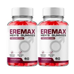 2-Pack Eremax Gummies – Eremax Daily Male Support Gummies – 120 Gummies