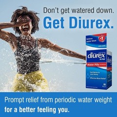 Diurex Ultra Water Pills 80 Count – Relieves Bloating & Water Weight