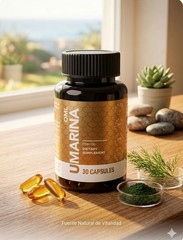 omnilife omega 3 UMARINA 30 Caps Supplement Omega 3 Diary Gluten-free origina