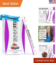 SkinnyStix Berry Fusion Energy Powder – 30 Stix for Weight Loss & Mood Boost